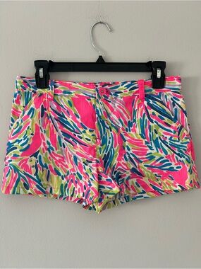 Lilly Pulitzer Callahan Shirts in Palm Reader Print Girls Size 14